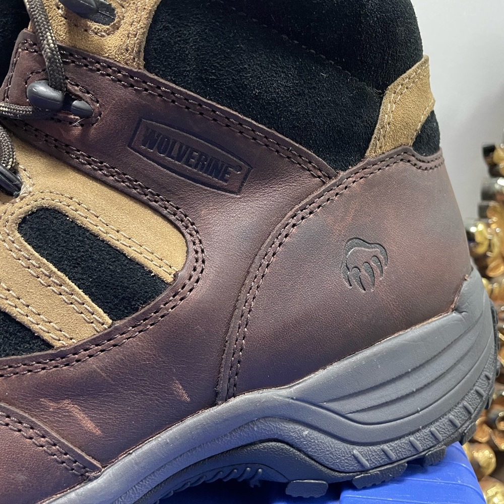 NWOB Wolverine W05094 Kingmont Composite Toe Boot Slip Resistant Metguard - 12 - Picture 10 of 16